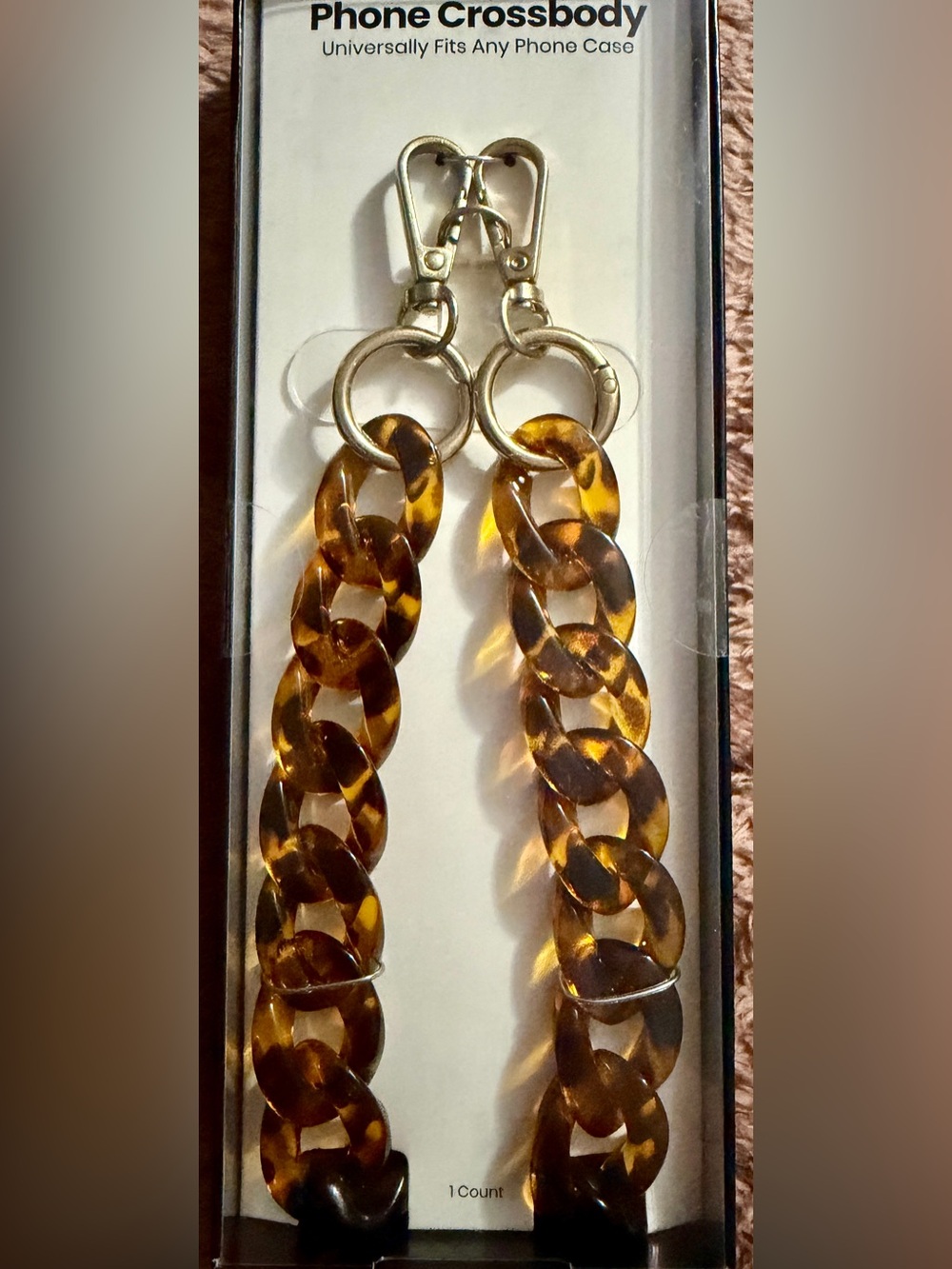 Crossbody Phone Strap - heyday™
Tortoise Resin Link Chain